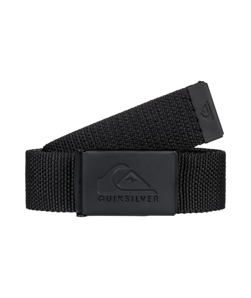 QUIKSILVER MENS BELT.NEW PRINCIPAL SCHWACK BLACK WEBBING JEANS TROUSER STRAP W26 - Image 2