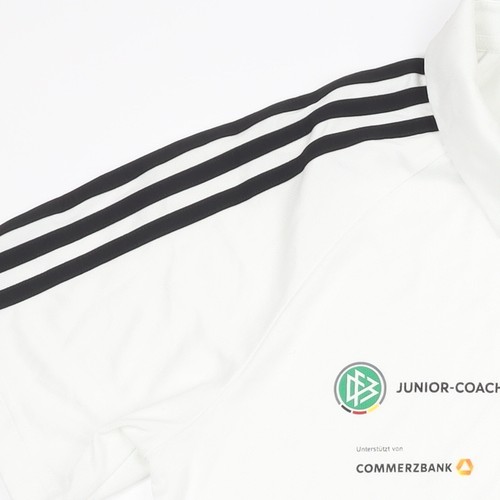Camisa polo blanca Adidas para hombre - mediana, ropa deportiva - Imagen 6 de 12