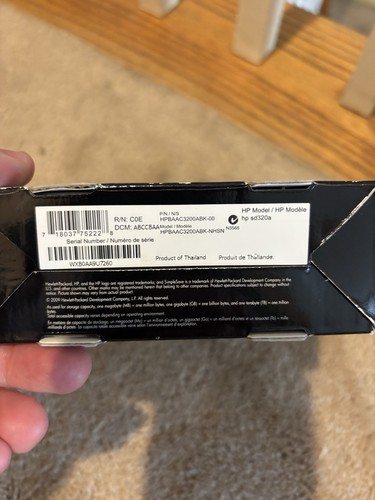 HP SimpleSave 320GB Portable Hard Drive-New SEALED In Box - Photo 10/10