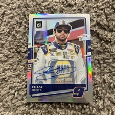 2021 Panini Donruss NASCAR - Optic Chase Elliott #30 Holo Prizm Signatures /99  