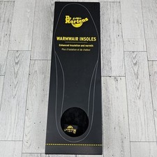 Dr. Martens Warmwair Fur Insoles Insulation Warm Black Mens Size 8 EU 41