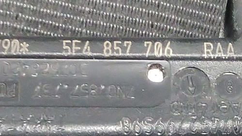 CEINTURE DE SECURITE AVANT DROIT Seat Leon (5FB) 2013 5F4857706 / 5F4857706B - Photo 2/2