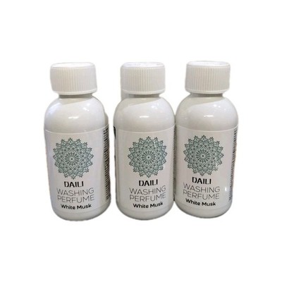 DAILI WASHING  PERFUME  WHITE MUSK. 150MLx3