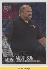 2021 Upper Deck AEW All Elite Wrestling Crew Pyro Arn Anderson #71 READ 4et