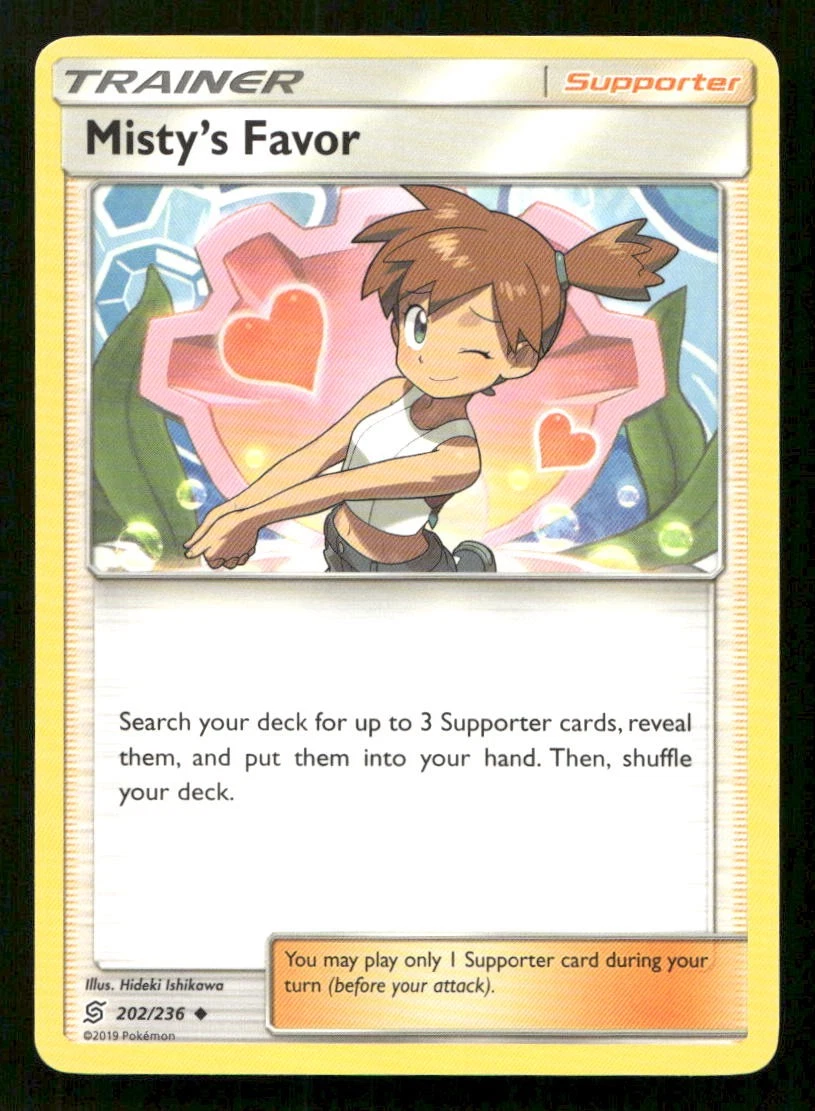 Misty's Favor SRカード 2019年発行 Misty's Favor Pokémon TCG Cards for sale | eBay