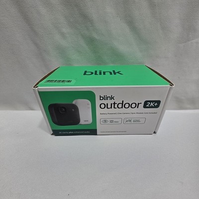 Blink Outdoor 2K+ (newest model) Wireless smart security camera, 2K video NEW