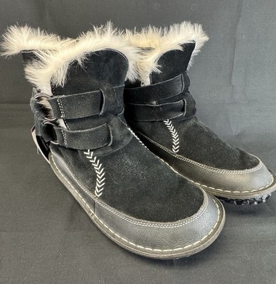 NWT Sorel Tootega NL- 1460-010 US  SZ 7Insulated Suede Thinsulate Ankle Boots