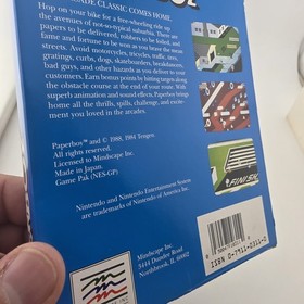 Paperboy - Nintendo Nes - solo custodia - arte autentica - noleggio custodia rigida (no gioco)