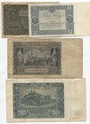 Poland 1919-1941 4 Different Banknotes Circulated See Scans — photo 2