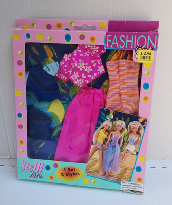 Vintage Fashion Pack Outfit German Steffi Love Clone Doll 90s Simba Boxed
