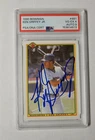 1990 Bowman Ken Griffey Jr. #481 Signed Baseball Card PSA 4 Auto 9