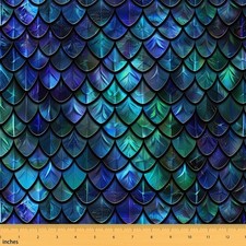 Erosebridal Dragon Fabric By The Yarddragon Scales Upholstery Fabricfantasy