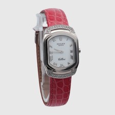 ROLEX 18CT WHITE GOLD CELLINI WATCH REFERENCE 6692 FACTORY DIAMONDS