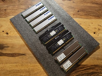 6x 4GB + 2x 2gb DDR3 RAM Arbeitsspeicher - Corsair - Geil - Team