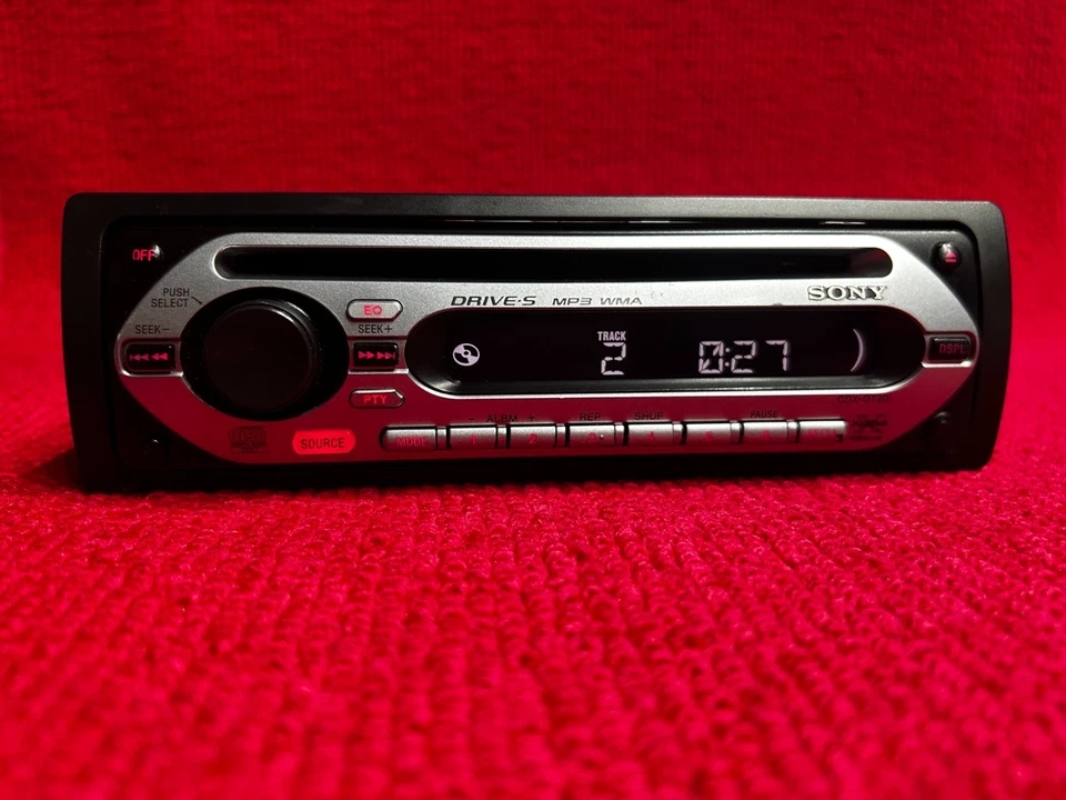 SONY CDX-GT20 FM/MW/LW COMPACT DISC PLAYER GT SERIES COLOR NEGRO - Imagen 3 de 4