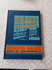 Schöner, alter Katalog von Heinrich Knorr aus Berlin von 1938