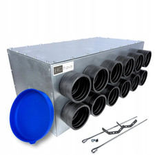 Verteilerkasten Durchgangsverteiler Lüftung fi 200 14x75 mm