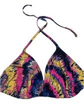 Venus Bikini Swimsuit Top DD Cup Colorful Pattern Halter Triangle