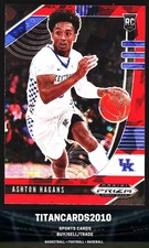 Ashton Hagans 2020 Panini Prizm Draft Red Ice Prizm RC Kentucky Wildcats #79