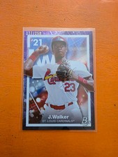 2021 Bowman Platinum Jordan Walker Purple /250 #PE-10 Precious Elements RC