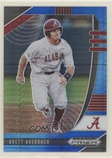 2020 Panini Prizm Draft Picks Blue & Carolina Hyper Brett Auerbach #PDP160 2xd