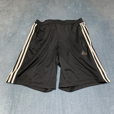 Adidas Aeroready Primeblue Training Shorts Mens Large Black 3 Stripes Sports