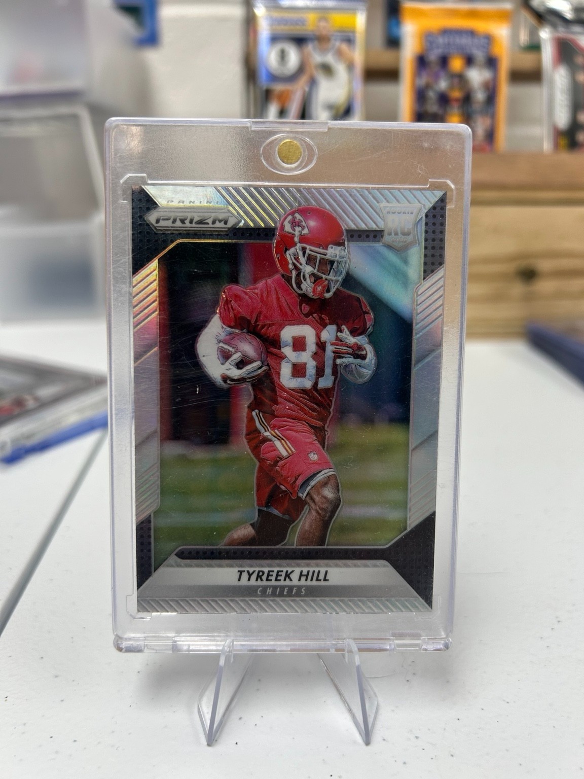 2016 Panini Prizm - Rookie Tyreek Hill #296 Silver Prizm (RC)