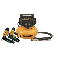 Bostitch BXCM2KIT 6 gal 150 PSI Pancake Air Compressor w/ 2-Nailer Kit New