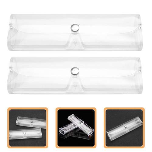 10 Stück Transparent Brillenetui Klar Brillen Aufbewahrungsbox - Bild 7 von 12