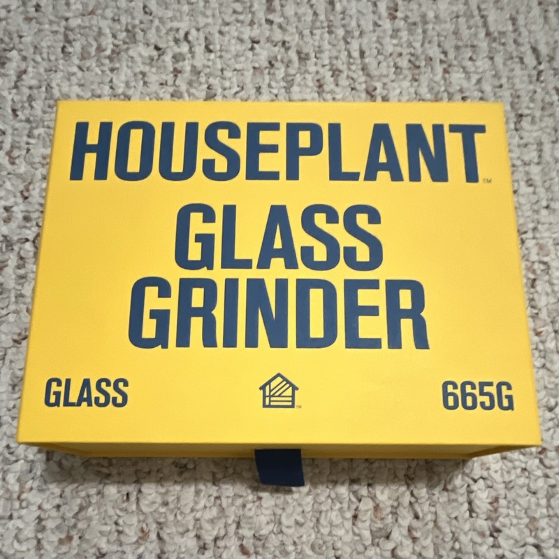 Houseplant By Seth Rogan Glass Grinder New in box