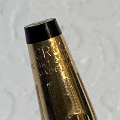 Vintage Cross 1/20 14K Gold Filled Fountain Pen 14K 585 Medium Nib