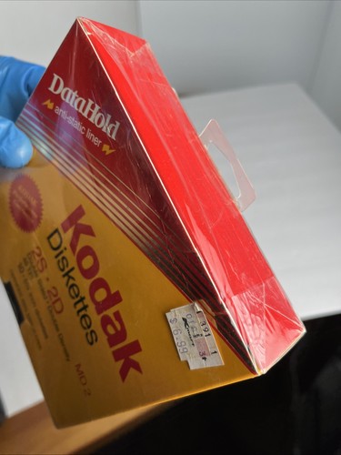 Kodak 5 1/4" Diskettes 2S 2D Double Sided 10 Computer Discs Double Density New - Afbeelding 11 van 20