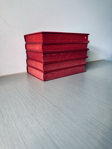 The Companion Book Club X 5 Red Vintage HC Various Authors + Wodehouse - Picture 3 of 14