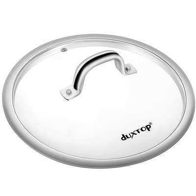 Duxtop 7'' (7.625'' exterior) Glass Cookware Replacement Lid w/ Steam Vent
