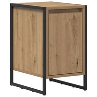 Nachttisch Eiche Holzwerkstoff 39,5 X 30 X 50 Cm Beistelltisch