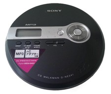 SONY D-NE241 CD Player Tested Working Vintage Hi-Fi MP3 Walkman Japan