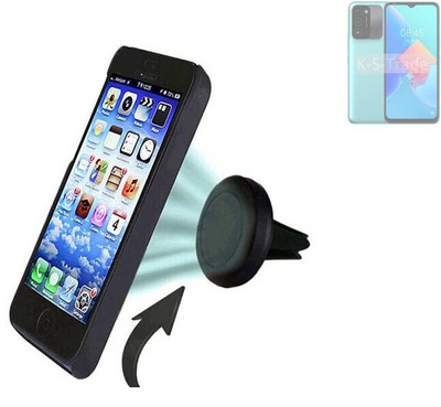 Magnethalterung Lüftungshalter für Tecno Spark 8C Auto Halterung Smartphone Ha