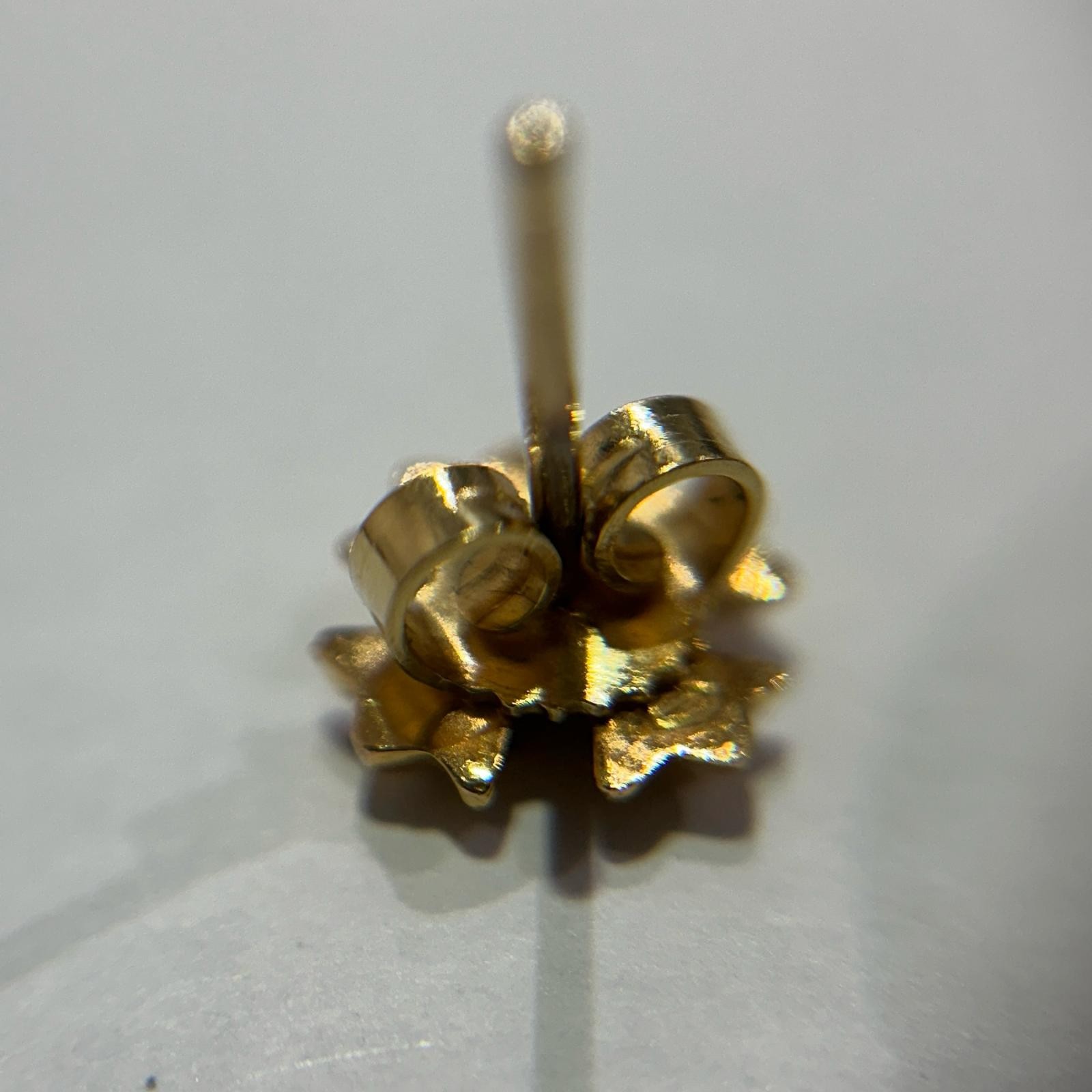 CHROME HEARTS 22K No2 CH PLS 1DIA CH Plus stud earrings with one diamond gol... thumbnail 6