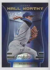 2022 Panini Absolute Hall Worthy Spectrum Blue 83/149 Nolan Ryan #HW-8 HOF e8a