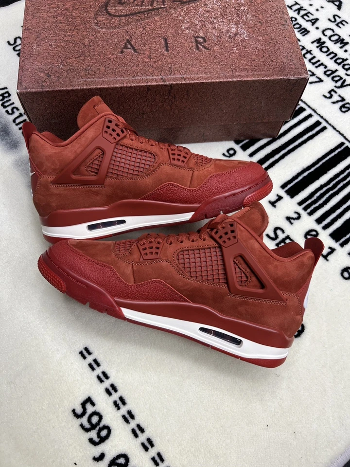 ✅Size 9.5 - Nigel Sylvester x Air Jordan 4 Retro OG SP Brick By Brick✅ Tried On - Image 2 of 4