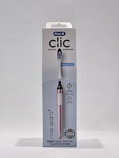 Oral-B Clic Toothbrush with Magnetic Brush Holder PINK. Brand.