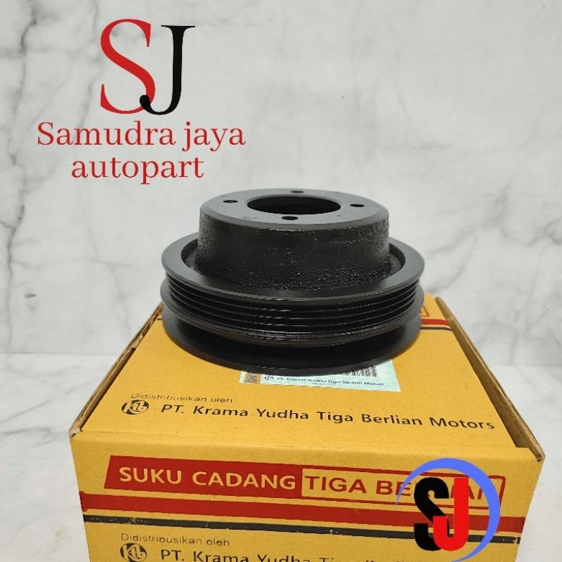 Mitsubishi L200 1996-2007 Engine Crankshaft Pulley Replacement