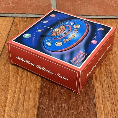 Jouet Schylling – Soucoupe Volante Z-1 En Tôle, Friction, Vintage Space