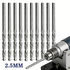 2.5MM Diamond Coated Tipped Twist Drill Bit For Glass Jewelry Stone Tile USA