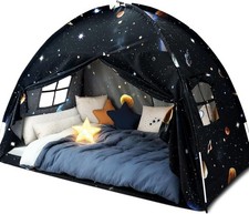 Twin Bed Toddler Canopy Tent, Kids Indoor Canopy Privacy Space Sleeping Playhous