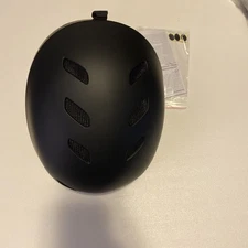 OutdoorMaster Kelvin II Ski Snowboard Helmet Black MEDIUM