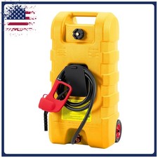 60l Fuel Tank Heavy-duty Gas Tank And Fuel Caddy Portable Fuel Tank W/10 Ft Hose