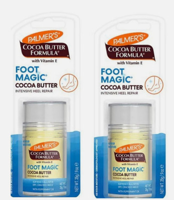 2 x Palmer's Kakaobutter Formel Fersenreparaturstift 25 g UK-Verkäufer