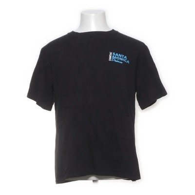 Apparel, T-shirt, Größe: L, Schwarz, Baumwolle, Print, Herren #3dn