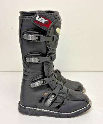 2003年 ボクシングシューズ US 9.5 MSR VX1 ATV Armored Black Motocross Boots US Men's 9 EU 43 NEW